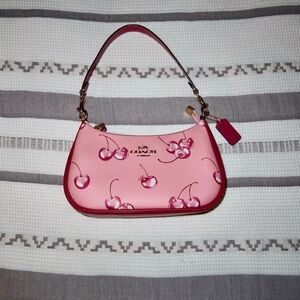 COACH Teri Shoulder Bag With Cherry Print CR290
